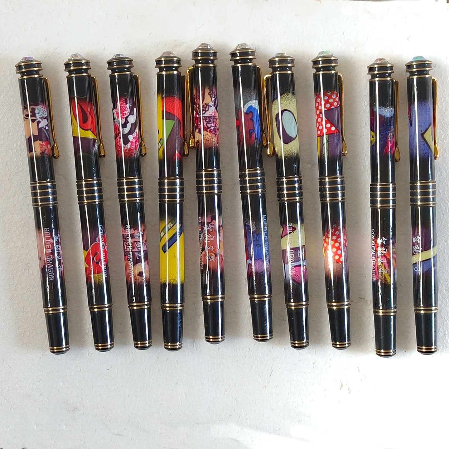 Vintage Collectible Pens - Chinesischer Dandong JINLONG PRINCE Vintage Kupfer-Füllfederhalter