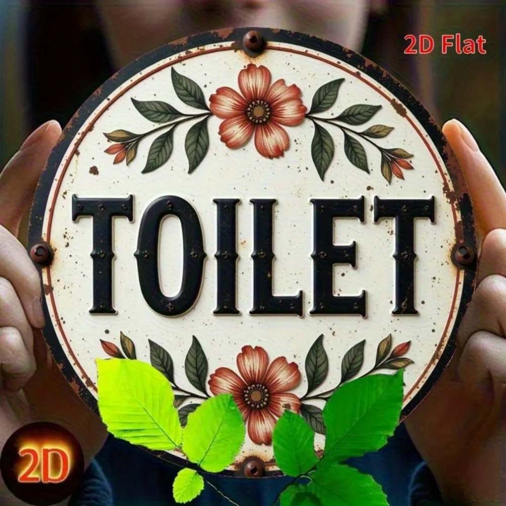 Vintage Toilettenschild Retro  – Vintage Collectible Plates Bewertung und Preis