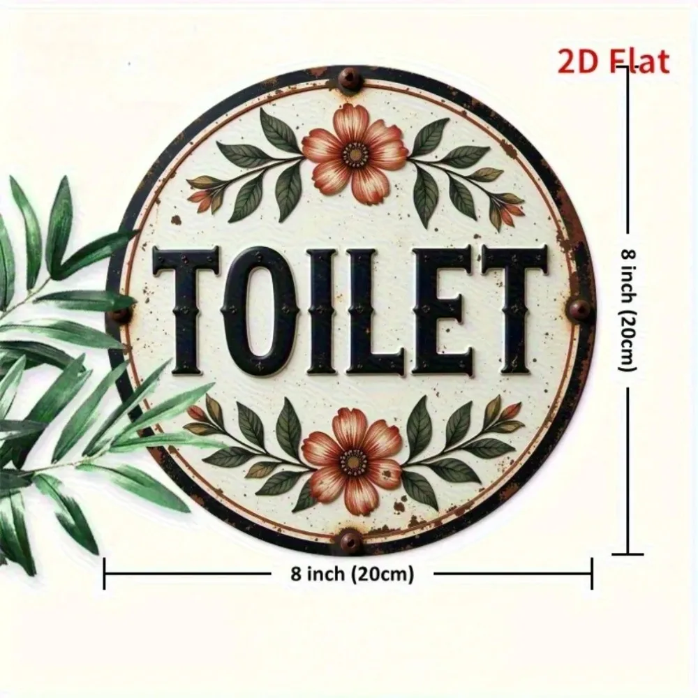 Vintage Toilettenschild Retro  – Vintage Collectible Plates Bewertung und Preis
